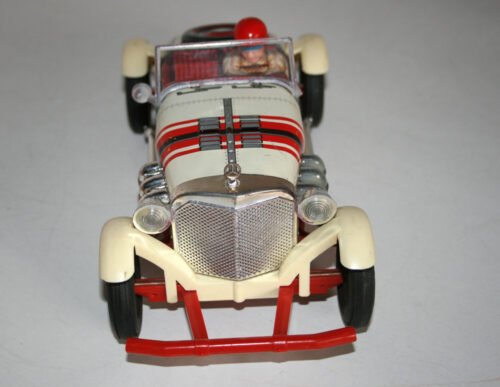 Tada Seisakusho 60’s Japan Excalibur nº 27 Racing Car Battery Operated 10.75 Inches (27 cm)original plastic and tin  toy car - Image 9