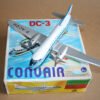 TippCo. Lemy,  Poliumex, México 60’S Convair Lufthansa DC-3 In Box  Friction 10 Inches  (25.5 cm)  original tin toy airplane - Image 7