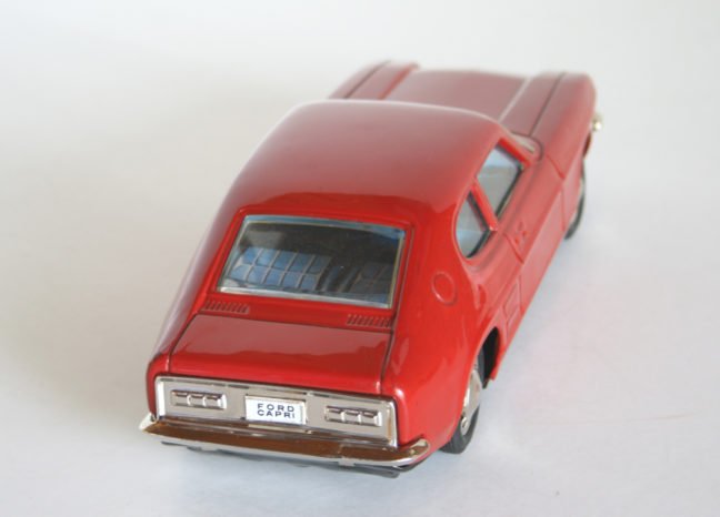 Jouet Véhicule AOSHIN – Ford Capri – Tôle – Japon 1960s – Occasion