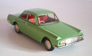 Asahi ATC Japan 60’s  Toyota Sport  Friction 10 inches (25 cm) original tin toy car