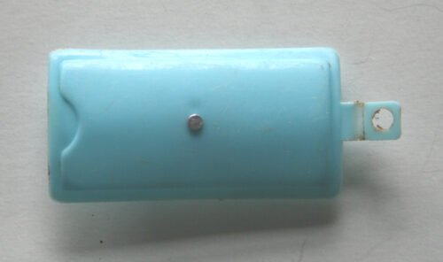 DAIYA VINTAGE TIN TOY SPACE PART NASA 1960 SPACE DOCKING ROCKET STATION PATROL ORIGINAL BATTERY COVER
