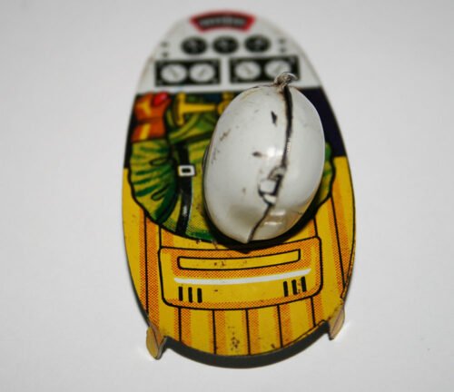 Alps Firebird lll tin Litho Driver original tin toy part - Image 3