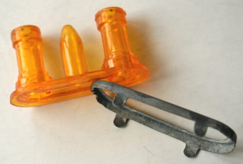 Horikawa Robot Original Yellow Weapon with tin Bezel tin toy part  Item 2HorikawaPartR - Image 3