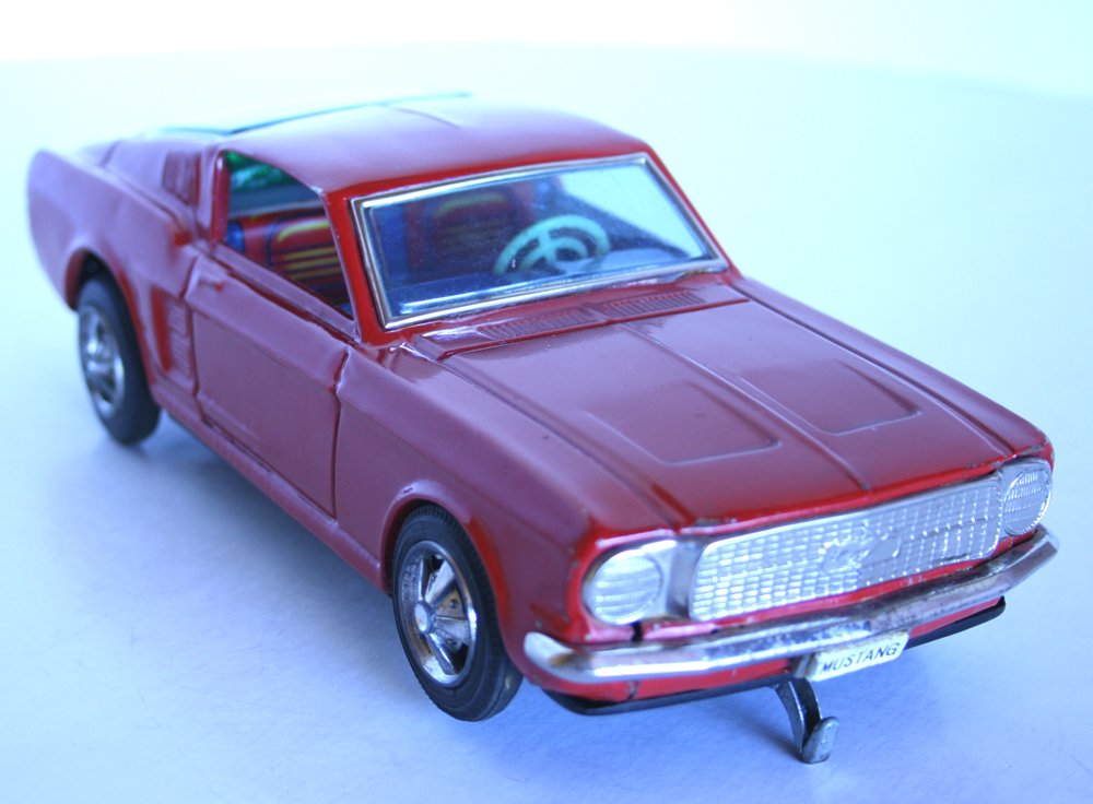Battery shop operated mustang