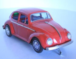 VW Beetle tangerine 60's Taiyo Japan