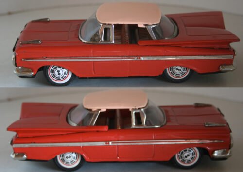Asahi ATC 50’s Chevrolet Impala 1959 Friction 8.5 inches (21.5 cm) original tin toy car - Image 5