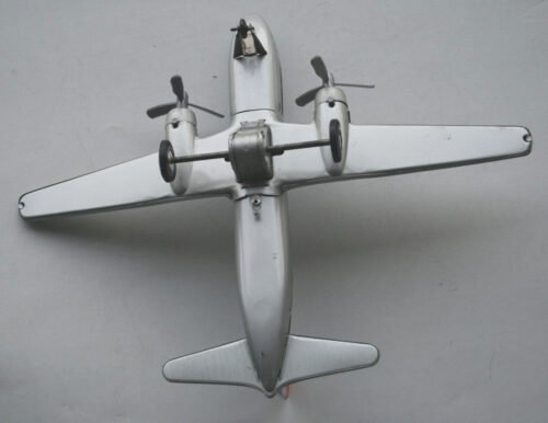 TippCo. Lemy,  Poliumex 60’s Mexico Advertising Convair KLM DC-3 in Box Friction 10 Inches (25.5 cm) Original Tin Toy Car - Image 7