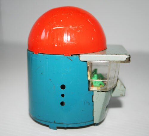 Linemar Yonezawa 60’s Mr. Mercury, Tin Head Robot, original tin toy part - Image 3