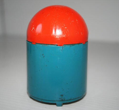 Linemar Yonezawa 60’s Mr. Mercury, Tin Head Robot, original tin toy part - Image 5