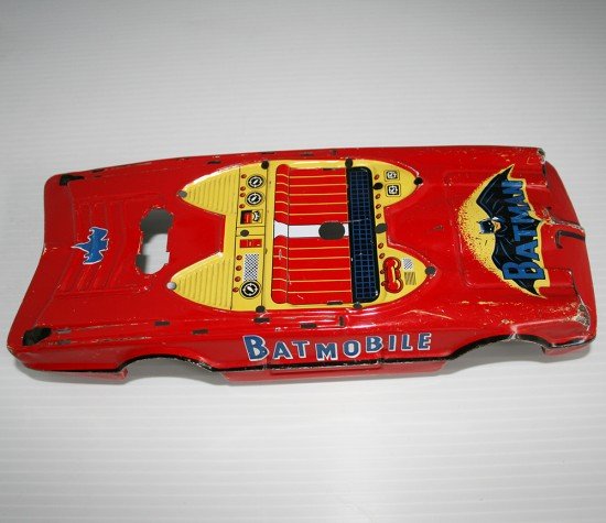Body Red Batmobile 10 inch Taiwan