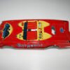 Taiwan 70’s Red Batmobile 10 inches (25 cm) Litho Tin Body without parts original tin toy part - Image 4