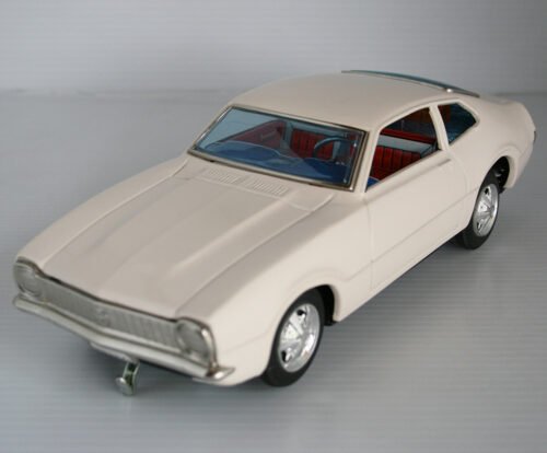 Taiyo Japan Ford Maverick 1970 Battery Operated 10 inches (25 cm) original tin toy car - Image 3