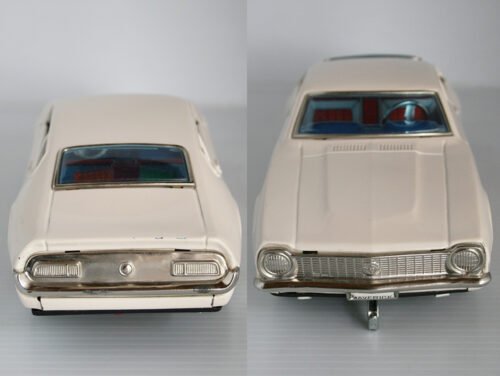 Taiyo Japan Ford Maverick 1970 Battery Operated 10 inches (25 cm) original tin toy car - Image 5