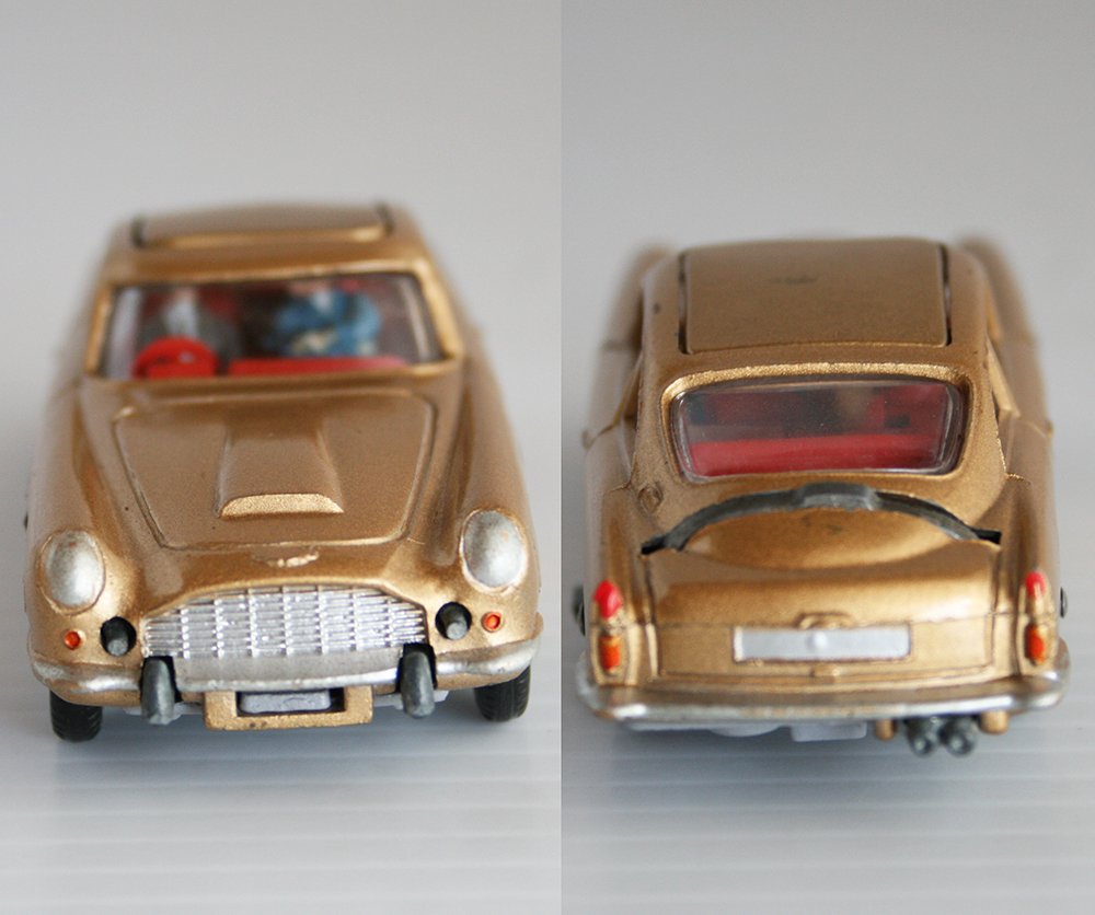 Corgi Spielzeug Druckguss James Bond 007 Aston Martin DB5 'Goldfinger' Gold 261/