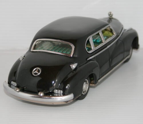 Alps Iwaya 50’s Mercedes Benz 300 Andenauer Limousine in Box Battery Operated 9.5 inches (24 cm) original tin toy car - Image 7