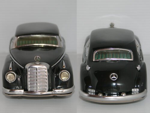 Alps Iwaya 50’s Mercedes Benz 300 Andenauer Limousine in Box Battery Operated 9.5 inches (24 cm) original tin toy car - Image 8