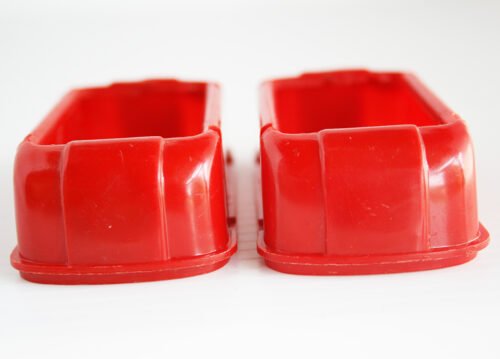 Horikawa 60’s For Several Robots, Red Plastic Shoes original plastic toy part - Image 7