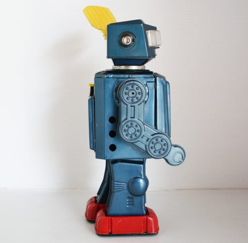 Horikawa 60’s Radar Robot, Battery Operated 12.75 inches (32.5 cm) original tin toy space robot - Image 6