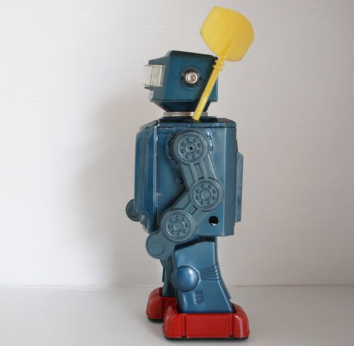 Horikawa 60’s Radar Robot, Battery Operated 12.75 inches (32.5 cm) original tin toy space robot - Image 7