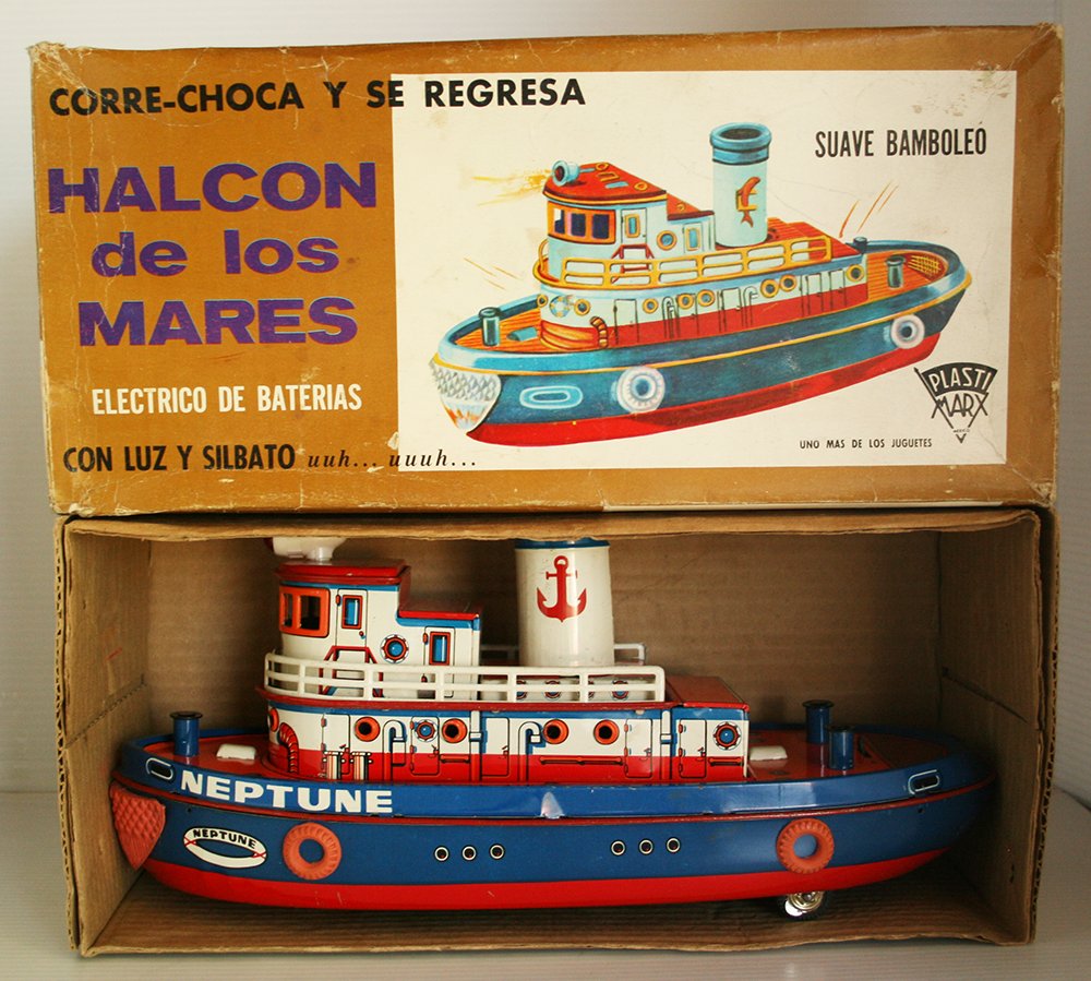 tin toy boat