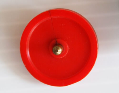 Yonezawa, Waco, Straco 60’s 70’s Happy Hysterical Harry Robot or Chuckling Charlie Clown Robot, Original Wheel, toy part - Image 3