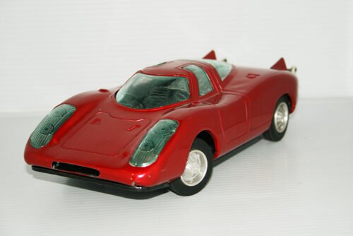 Asahi Japan 70’s Porsche 917 Battery Operated 10.5 inches (26.5 cm) original tin toy car - Image 3