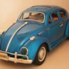 Bandai Japan 60’s Big Volkswagen Beetle Friction 15 inches (38 cm) original tin toy car - Image 3