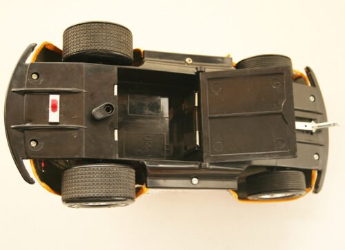Taiyo Japan 70’s Volkswagen Beetle EMPI “Love Bug” in Box Battery Operated 10.5 inches (26.5 cm) original tin toy car - Image 11