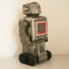 Horikawa S.H Japan 60’s Mars King Robot Battery Operated 9.25 inches (23.5 cm) original tin toy space robot - Image 3