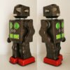 Horikawa Japan 60’s Attack Robot Battery Operated 11.5 inches (29 cm) original tin toy Space Robot - Image 5