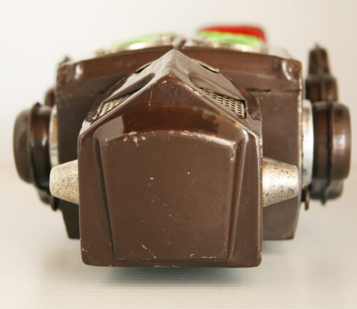 Horikawa Japan 60’s Attack Robot Battery Operated 11.5 inches (29 cm) original tin toy Space Robot - Image 7