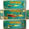 Asahi ATC Japan 50’s Space Patrol Car with Radio Operator in Box Friction 8.25 inches (21 cm) original tin toy space car - Image 11