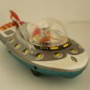 Asahi ATC Japan 50’s Space Patrol Car with Radio Operator in Box Friction 8.25 inches (21 cm) original tin toy space car - Image 3