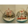 Asahi ATC Japan 50’s Space Patrol Car with Radio Operator in Box Friction 8.25 inches (21 cm) original tin toy space car - Image 7
