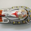 Asahi ATC Japan 50’s Space Patrol Car with Radio Operator in Box Friction 8.25 inches (21 cm) original tin toy space car - Image 9