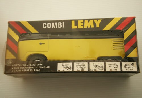 TippCo. Lemy Poliumex México 60’s 70’s Volkswagen Transporter Nº 321 in Box friction 9.5 Inches (24cm) original tin toy car - Image 3