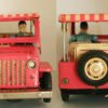 Nomura Rosko Japan 60’s Surrey Jeep Battery Operated 11 inches (28 cm) original tin toy car - Image 6