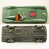 Bandai Japan 60’s Ferrari 813, Racing Car, England Flag Nº 3 Friction 8.25 inches (21 cm) original tin toy car - Image 7