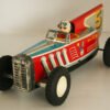 Momoya Shoten Japan 50’s Open Wheel Style Racer Nº5 Friction 9.25 inches (23.5 cm) original tin toy car - Image 3
