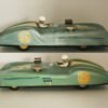 Nomura T.N Japan 50’s Mercedes Benz W-196R Racer Nº25 Battery Operated 11 inches (28 cm) original tin toy car - Image 7