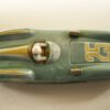 Nomura T.N Japan 50’s Mercedes Benz W-196R Racer Nº25 Battery Operated 11 inches (28 cm) original tin toy car - Image 8