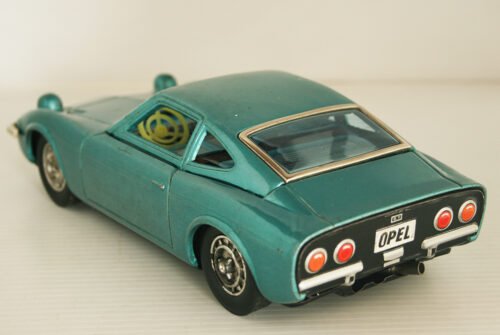 Asakusa ATD Japan 60’s Opel GT Battery Operated 10 inches (25.5 cm) original tin toy car - Image 4