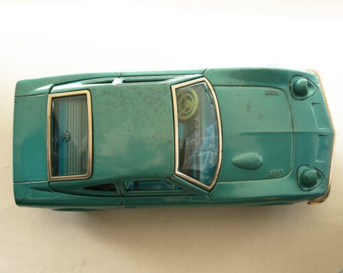 Asakusa ATD Japan 60’s Opel GT Battery Operated 10 inches (25.5 cm) original tin toy car - Image 8