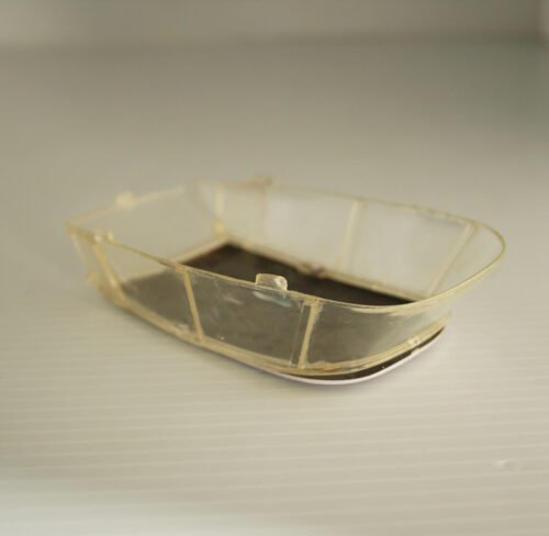 Tipp Co. Germany 60’s Citroen Germany Police Complete Roof Part original tin toy part - Image 9