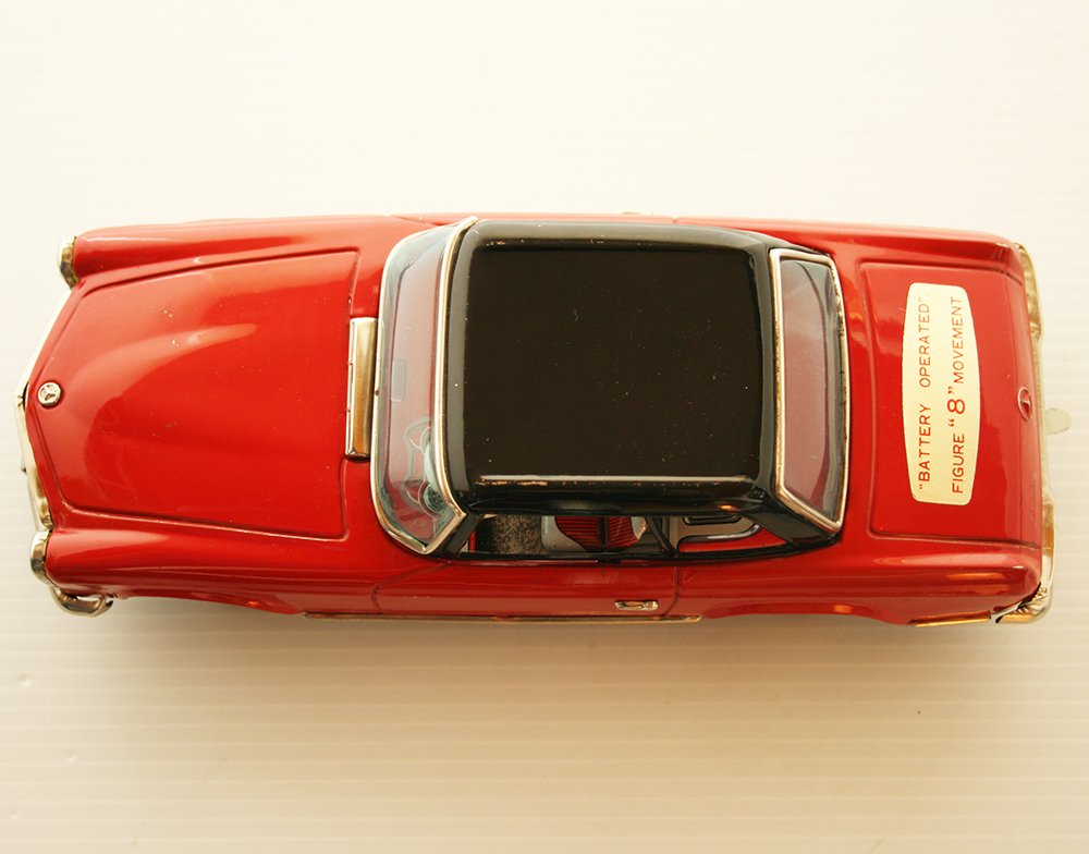 Alps Japan 60's Mercedes Benz 230 SL Battery Operated 10
