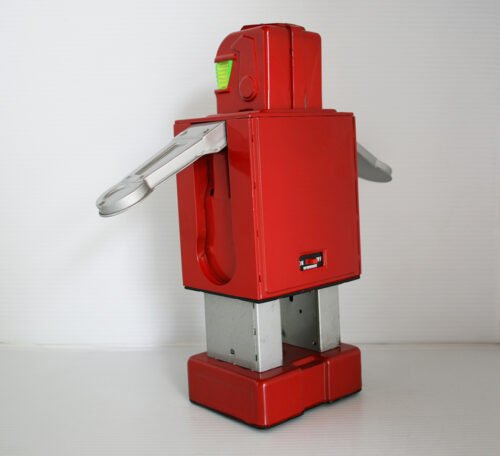 Yonezawa Japan 60’s Space Explorer Robot Battery Operated 11.5 inches (29 cm) original tin toy robot - Image 6