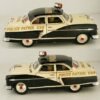 Marusan Kosuge Japan 50’s Ford 1952 Police Patrol Car Nº1 Battery Operated 10.25 inches (26 cm) original tin toy car - Image 7