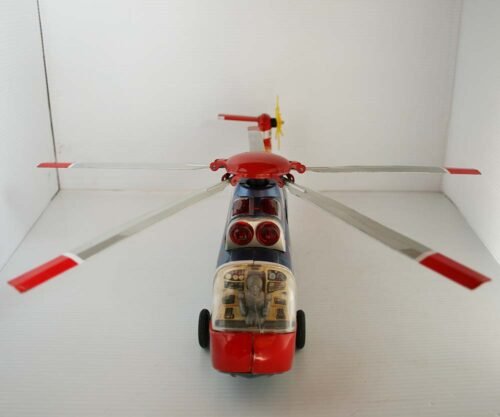 Yonezawa Japan 60’s Helicopter Sikorsky S-61 Battery Operated 19 inches (48 cm) original tin toy - Image 7
