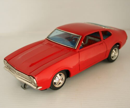 Taiyo Japan Ford Maverick 1970 Battery Operated 10 inches (25 cm) original tin toy car - Image 3