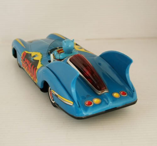 Aoshin ASC Japan 60’s Batmobile Single-Seater Battery Operated 11 inches (28 cm) original tin toy car - Image 4